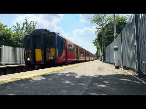 Class 455 - South Western Railway - Ashtead Station - 26th June 2024