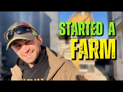 Started a Farm! How to Dry Corn at Painterland Farms / Organic Corn Harvest