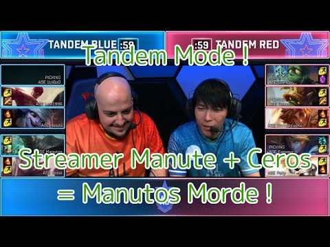 EU Streamer Manute + Ceros!  Tandem Mode - ALL-STAR 2019