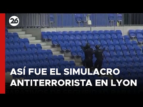 FRANCIA | Así fue el simulacro antiterrorista en Lyon para los Juegos Olímpicos de París 2024