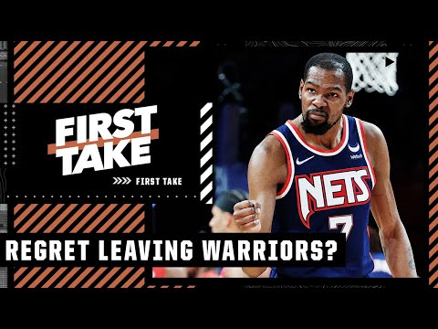 Stephen A.: My issue is KD going to Brooklyn WITH Kyrie Irving... | First Take video clip