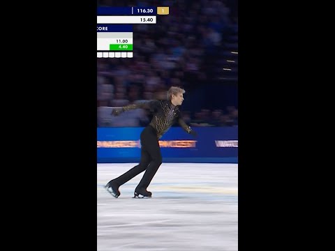 like butter 🧈  Ilia Malinin and the Quad Axel… still unreal every single time 🚀  #FigureSkating