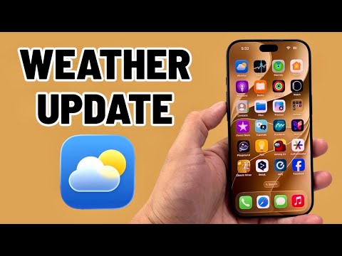 NEW Weather App Updates (iOS 27)