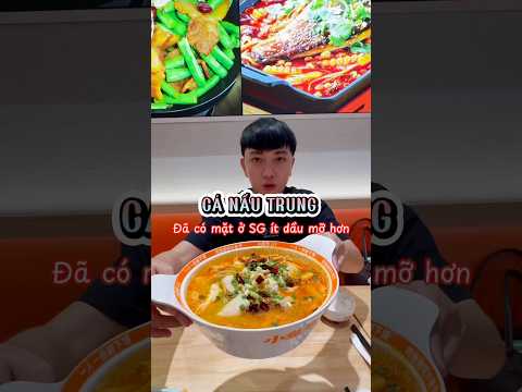CÁ NÃU TRUNG đã có mặt ở SG mà ít dầu mỡ hơn nè #xiaoyu #kyn99er #quan1angi