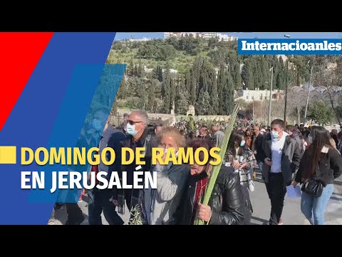 Jerusalén recupera la alegría en un Domingo de Ramos aún sin peregrinos