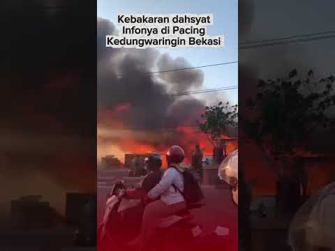 🔥 BREAKING NEWS | KEBAKARAN HEBAT DI PACING, KEDUNGWARINGIN, BEKASI
