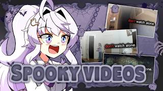 Watching Spooky Scary Videos!