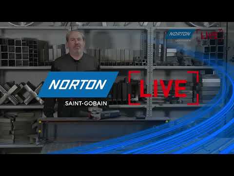 Norton Live: How to remove rust and paint using a right angle grinder