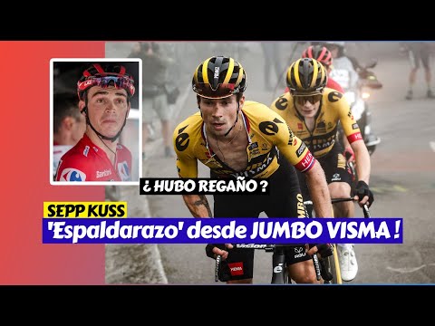 SEPP KUSS  Espaldarazo desde JUMBO VISMA!  ¿Hubo Regaño?