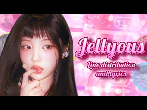 ILLIT Jellyous | LINE DISTRIBUTION + COLOR CODED LYRICS + TRANSLATION + KARAOKE