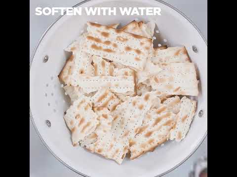 Matzo Brei with Salami and Onions