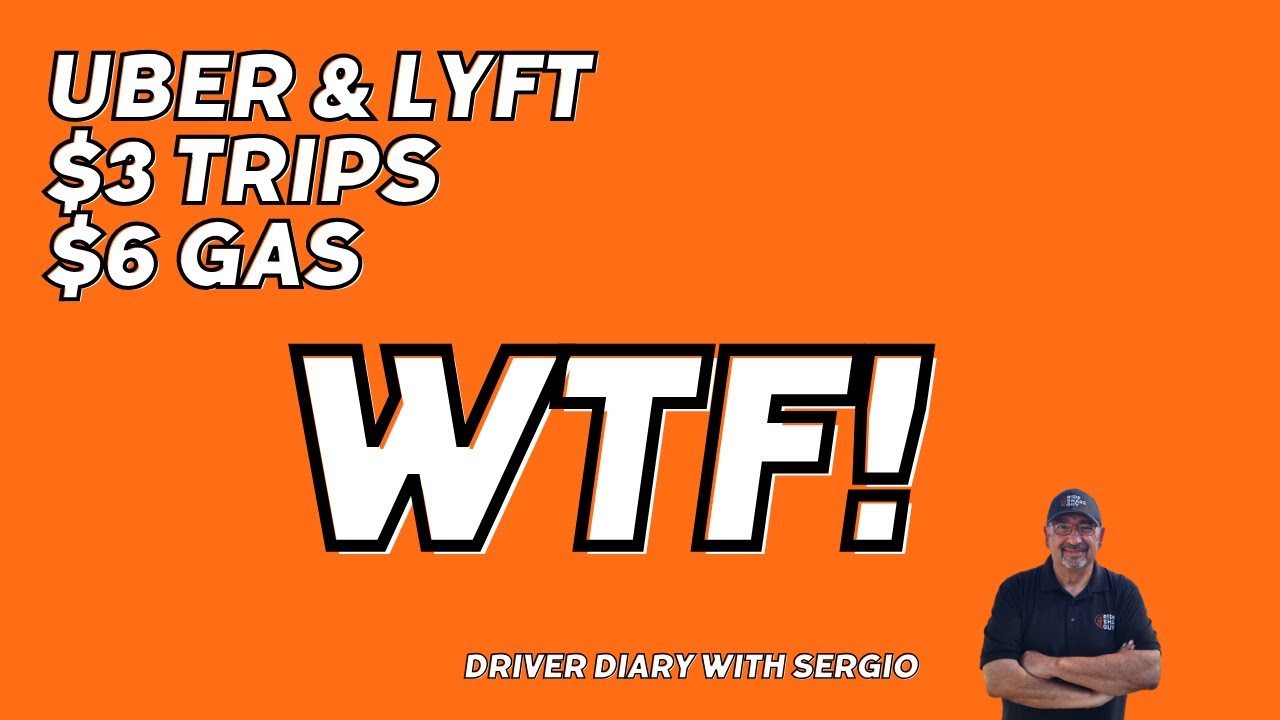 Uber & Lyft $3 Trips, $6 Gas...WTF! | Driver Diary with Sergio