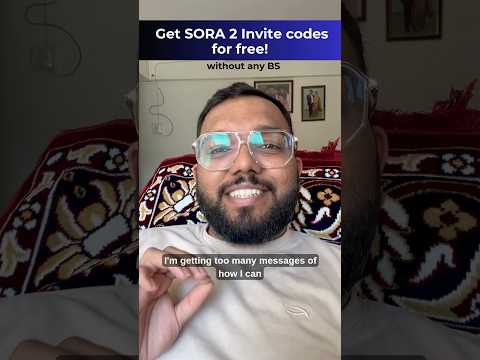 Get SORA 2 invite codes for free! #sora #sora2