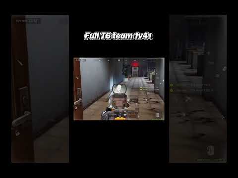 Full T6 team 1v4! #arenabreakout#アリブレ#アリーナブレイクアウト #arenabreakoutglobal