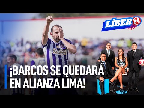 ¡Hernán Barcos se quedará en Alianza Lima! | Líbero