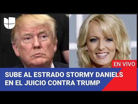 Edicion Digital: Sube al estrado la actriz Stormy Daniels en el juicio contra Donald Trump