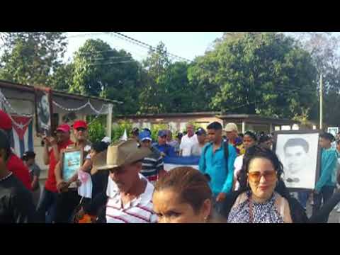 Celebran desfile de barrio en zona rural del municipio de Pilon