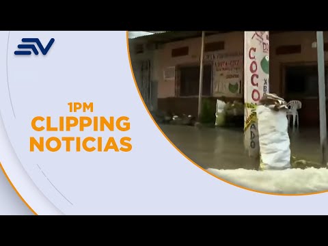 Inundaciones han afectado la economía del cantón Milagros | Televistazo | Ecuavisa