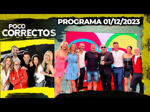 POCO CORRECTOS - Programa 01/12/23 - INVITADO: GUILLERMO NOVELLIS