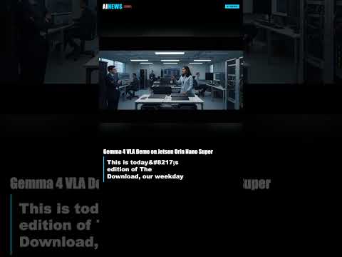 Gemma 4 VLA Runs on Jetson Orin Nano Super: A Glimpse into On-Device AI