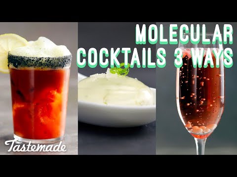 Molecular Cocktails 3 Ways I Shop Tastemade