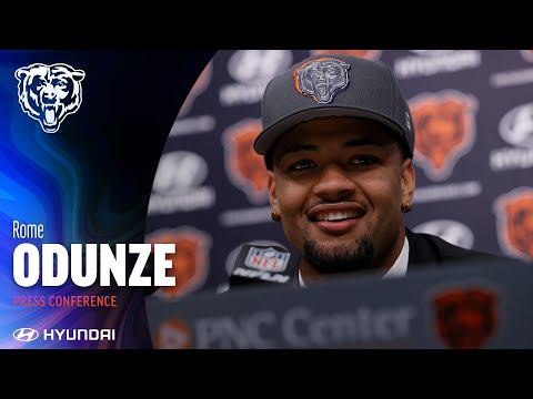 Rome Odunze on becoming a Bear: 'It was meant to be' | Chicago Bears video clip
