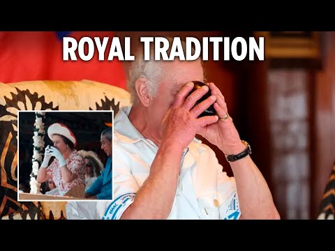 Watch King Charles sip traditional Samoan drink in same trip made by late Queen 47 years ago