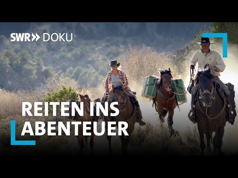 Mit vier Mustangs durch den Wilden Westen - Reiten ins Abenteuer | SWR Doku