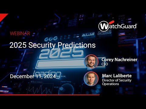 2025 Security Predictions