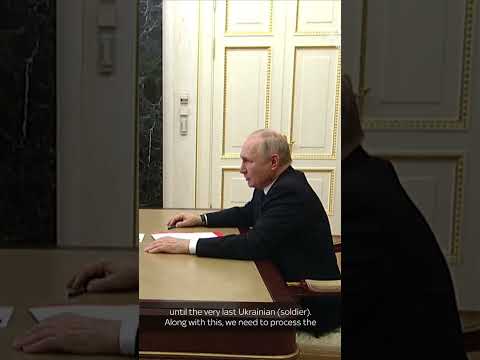 Putin: West wants “fight with Russia up until the last Ukrainian”