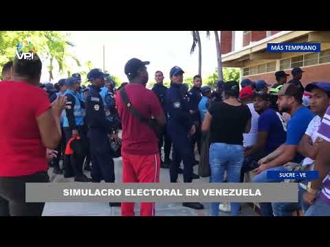 Sin novedades del Simulacro Electoral en Cumaná, Sucre - 30Jun