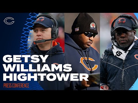 Getsy, Williams, Hightower praise the resilience of Bears' locker room | Chicago Bears video clip