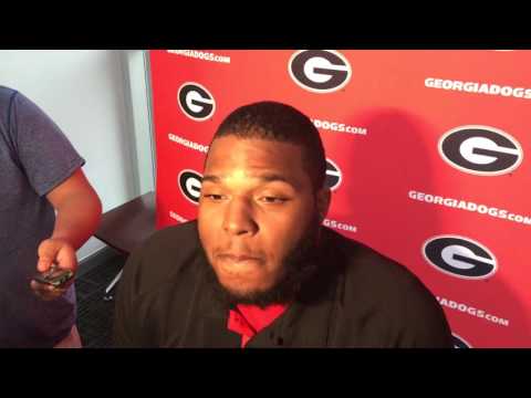 UGA OL Isaiah Wynn talks spring practice