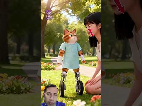 Kaki kucing pakai Roda #kucing #shorts