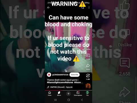 be careful #squidgame2 #blood #gore