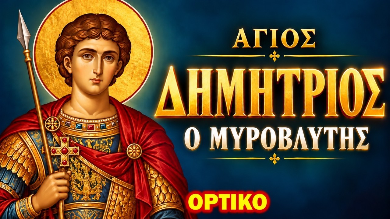 Ο Άγιος Δημήτριος ο Μυροβλύτης, ο προστάτης της Θεσσαλονίκης