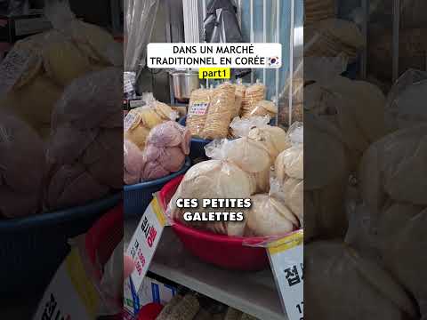 dans un marché traditionnel en Corée ???????? partie 1