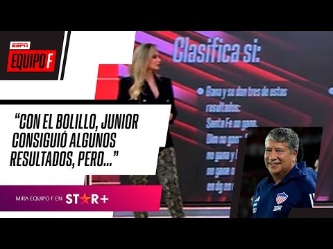 Martínez: “Con la llegada de Bolillo, Junior consiguió algunos resultados, pero...