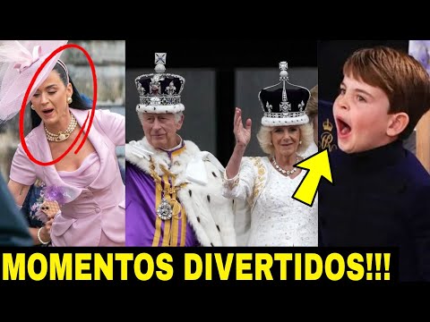 MOMENTOS DIVERTIDOS durante la Coronación del Rey Carlos III y Camila Parker