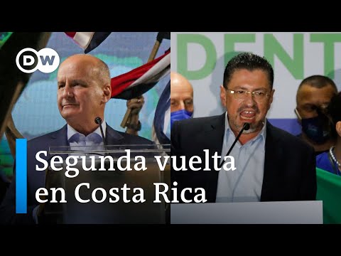 El expresidente Figueres y el exministro Chaves pasan al balotaje en Costa Rica