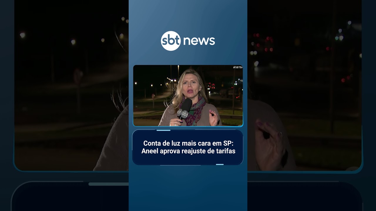 Conta de luz mais cara em SP Aneel aprova reajuste de tarifas | SBTBrasil