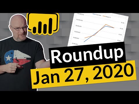 Do you know what a Power BI seed file is??? (Roundup | Jan 27, 2020)