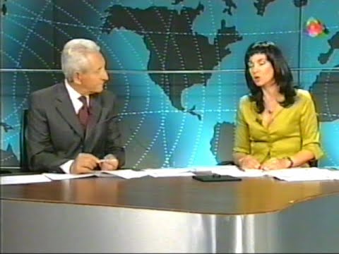 DiFilm - Noticiero con Mónica Gutiérrez y Néstor Ibarra 15/11/2001