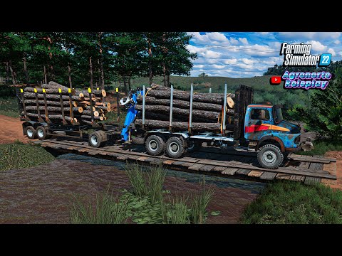 Agronorte Roleplay #44 | O mamute ficou pronto Mb 1519 6x6 | Farming simulator 22