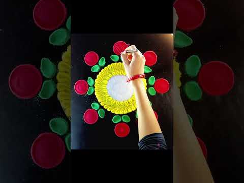 rangoli 1 #rangoli #cooftingdom