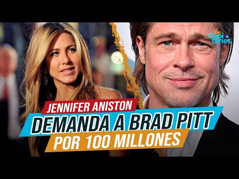Jennifer Aniston demanda a Brad Pitt por 100 millones de dólares