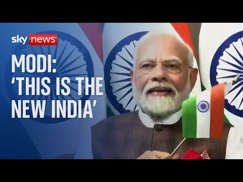 India moon landing: PM Narendra Modi celebrates