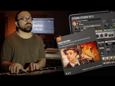 Back Broke—Thiago Pinheiro jams with the Bass Factory sound pack for String Studio VS-3