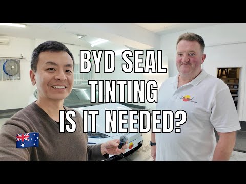 BYD Seal Window Tinting Optimisation at Solartint Brookvale Australia