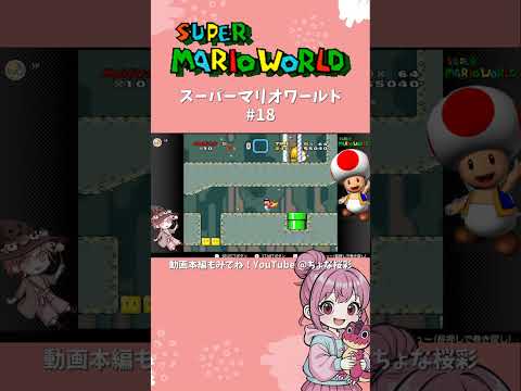 【スーパーマリオ】行け!感覚型! #supermarioworld #スーパーマリオワールド #マリオ初心者 #ゲーム実況 #レトロゲーム